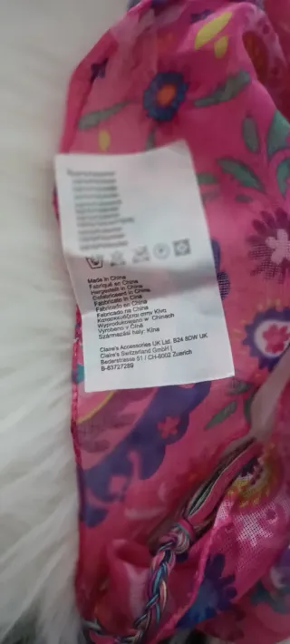 Pañuelo estampado floral