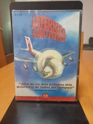 Aterriza como puedas DVD nuevo.