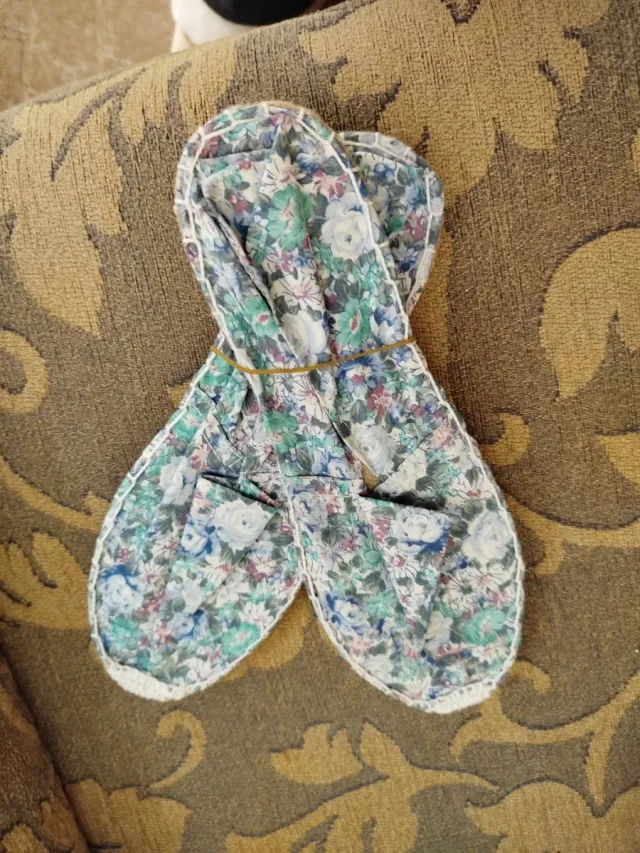 Zapatillas de esparto multicolor