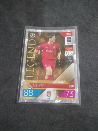 Cromo Xabi Alonso Leyenda Topps 92