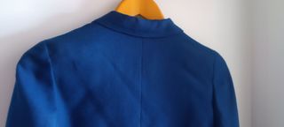 Chaqueta azul elegante