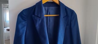 Chaqueta azul elegante