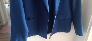 Chaqueta azul elegante