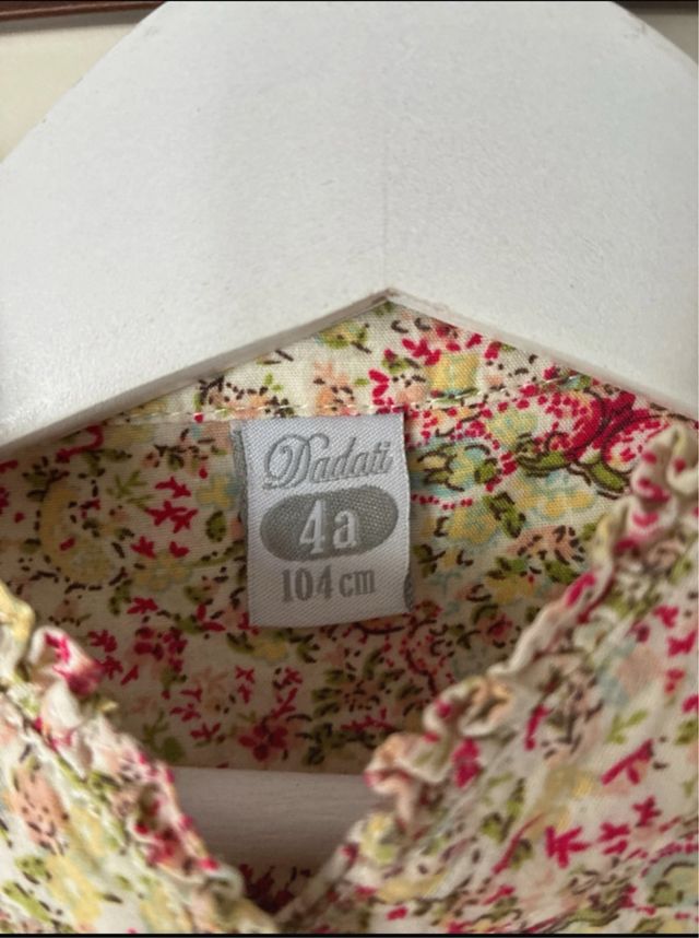 Camisa Dadati 4 años floral