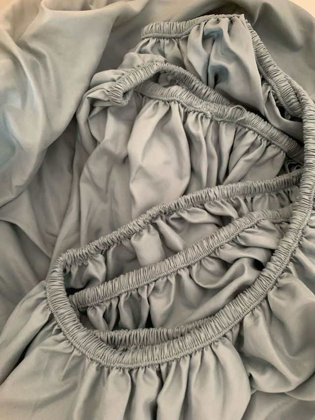 Sabana bajera cama individual poliéster