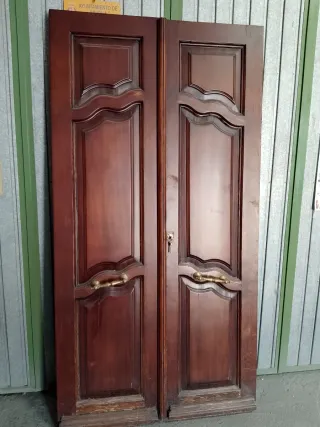 Puertas de roble 2,27m x 1,17m