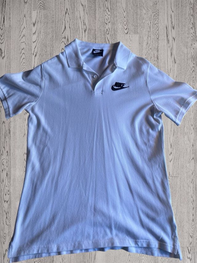Polo Nike Bianco Uomo Taglia M