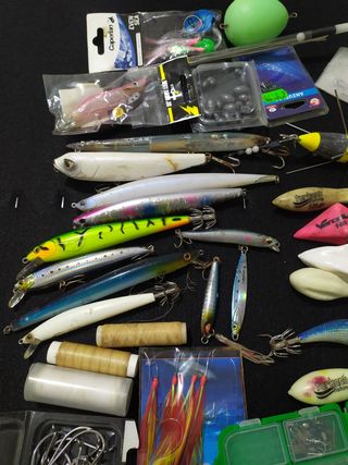 Lote de pesca variado