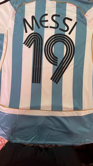 Camiseta Fútbol Messi con Argentina 19 Adidas