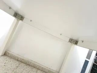 Mesa y 2 Sillas Madera  Tela