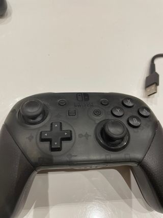Mando Pro Nintendo Switch Negro