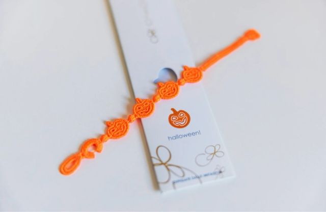 Bracciale macramè Halloween