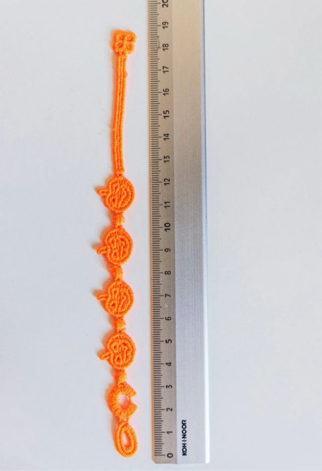 Bracciale macramè Halloween