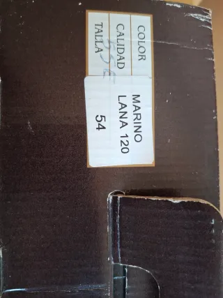 Sombrero lana ala ancha talla 54