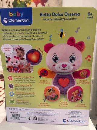 Orsetta Clementoni Parlante Educativa Musicale