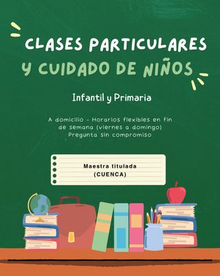 Clases particulares y cuidado de niños