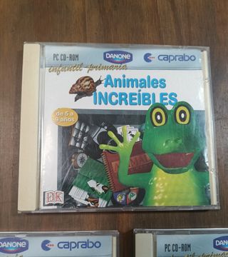 Pack 3 Juegos PC Infantil Caprabo Danone