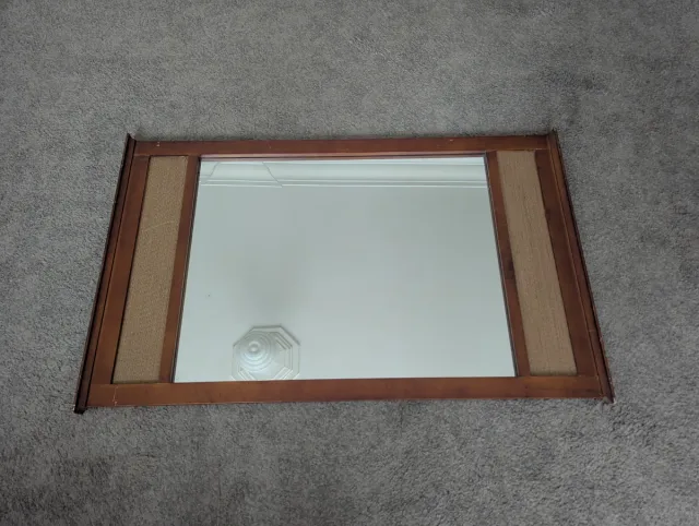 Espejo de madera para colgar