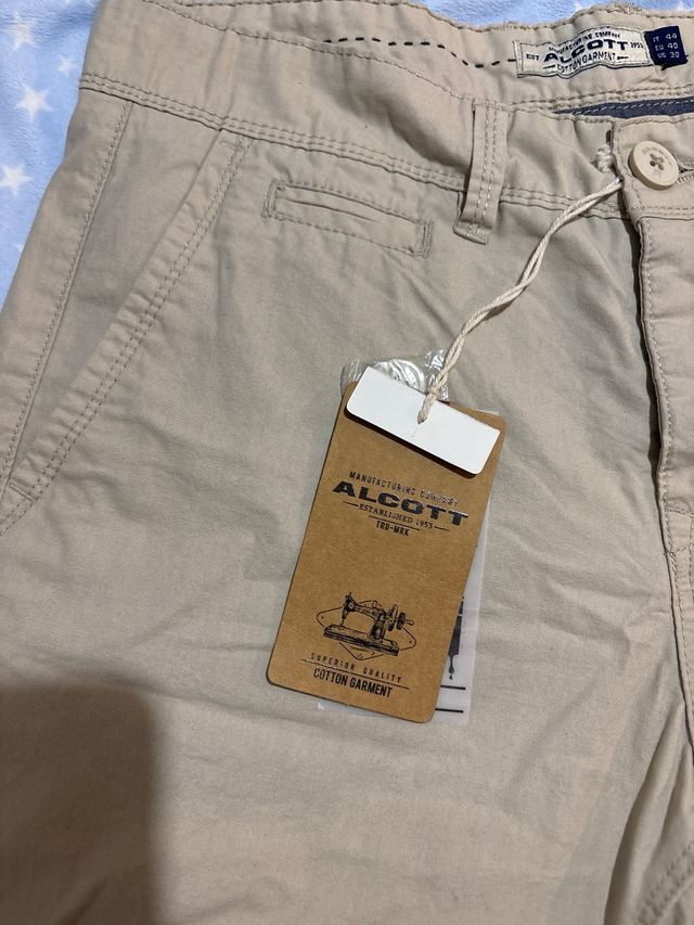 CALÇÃO ALCOTT bege tamanho M