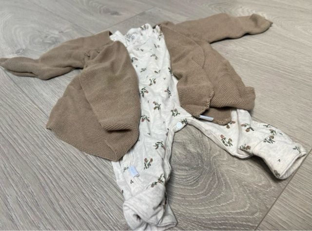 Conjunto bebé punto pijama primavera/otoño Noppies