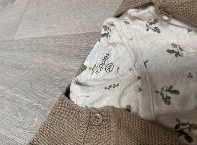 Conjunto bebé punto pijama primavera/otoño Noppies