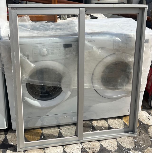 Marco de ventana corredera de aluminio