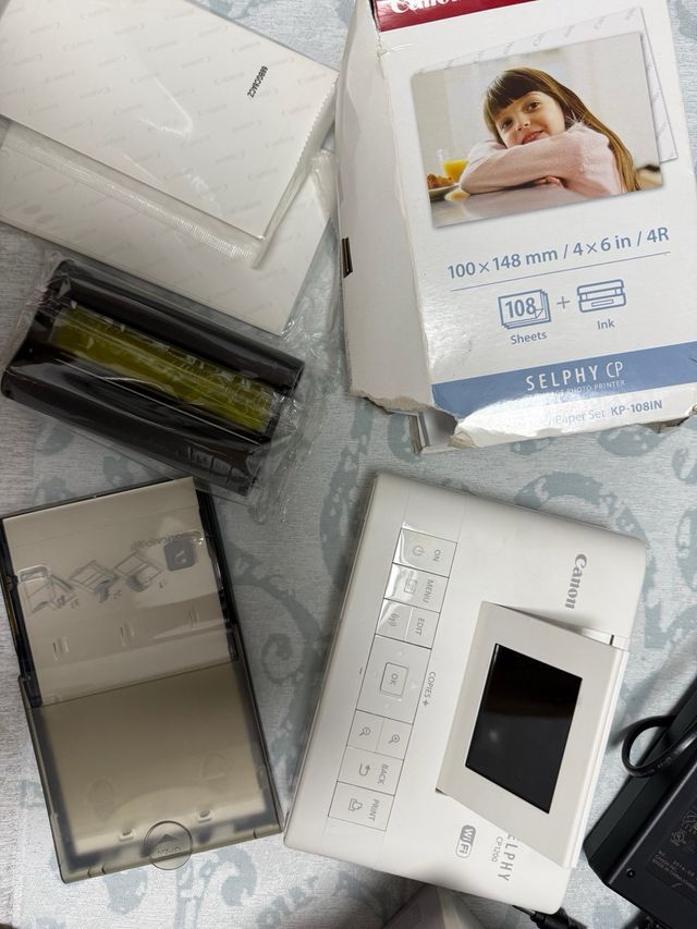 Impresora Fotos Canon Selphy CP1200 Blanca