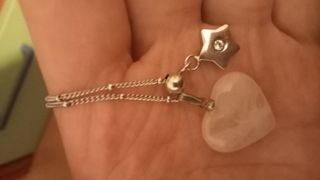 Collar de plata
Corazón y Estrella con Diamante