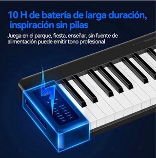 Piano Plegable 61 Teclas Eléctrico