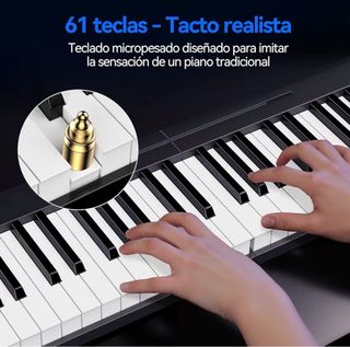 Piano Plegable 61 Teclas Eléctrico