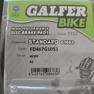 Pastillas de Freno Mtb Galfer Hope X2