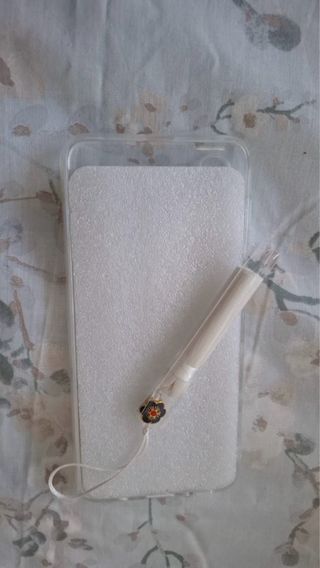 Custodia floreale trasparente per Samsung Galaxy A30