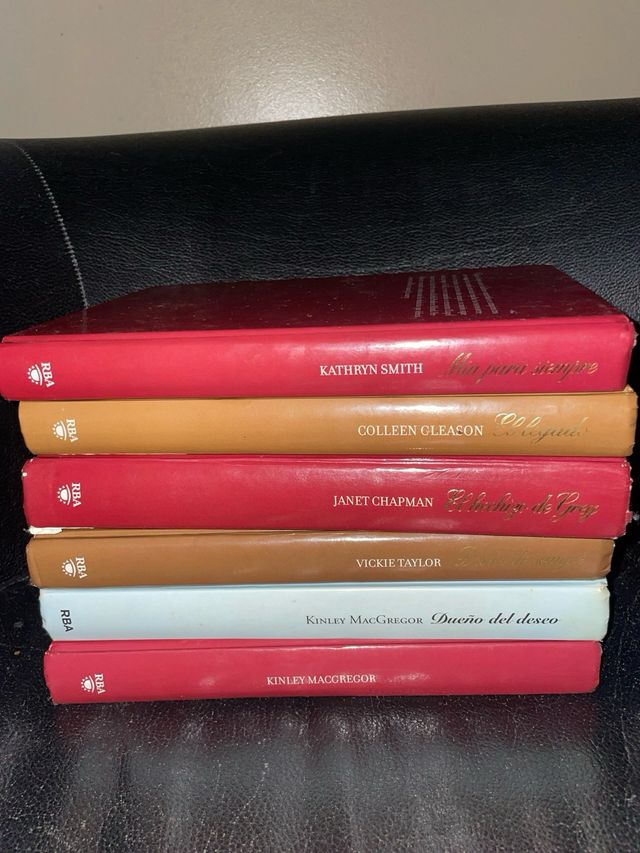 Pack 6 libros románticos