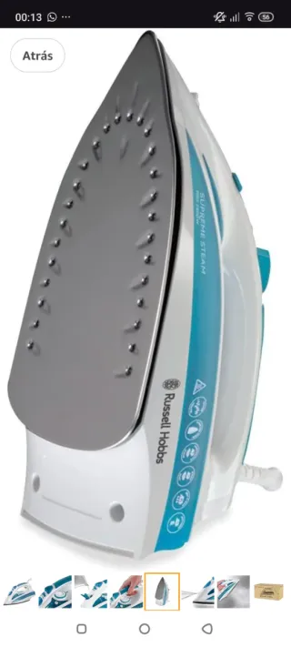 Plancha de Ropa Russell Hobbs SIN USO