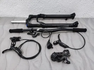 Despiece Bici: Horquilla, Manillar, Frenos, Cambio