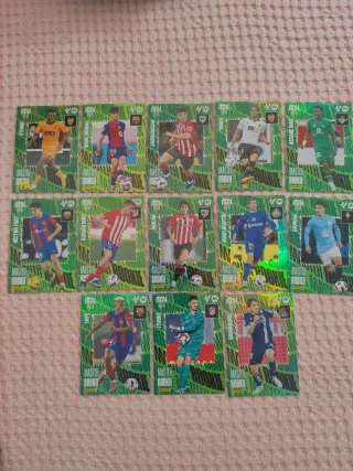 Lote cartas Megacracks Máster Rookie 24-25