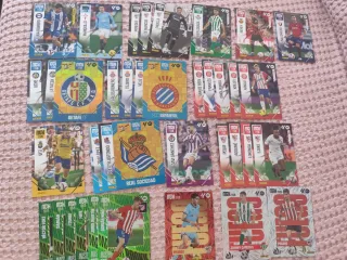 Lote cartas fútbol Megacracks 2023-2024