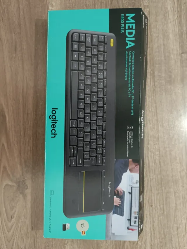 Teclado Inalámbrico Logitech K400 Plus