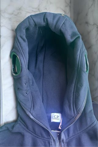 Sudadera CP Company Negra con Gafas