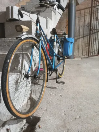 Bicicleta Clásica Azul