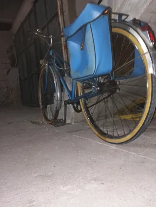 Bicicleta Clásica Azul