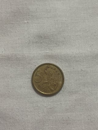 Moneda 5 Pesetas Aragón 1994