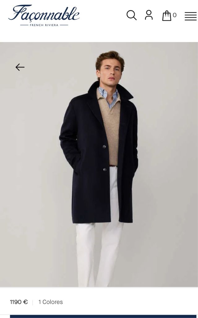 Abrigo Façonnable