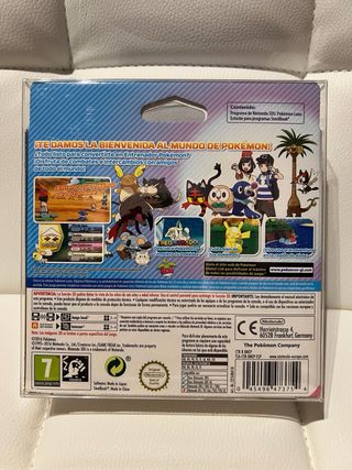 Pack 4 Pokémon Edición Especial 3DS, sol luna etc