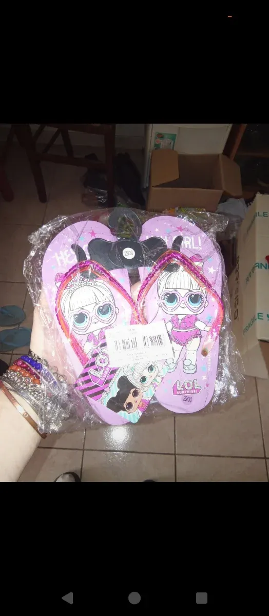 Ciabatte LOL Surprise Rosa e Viola numero 29/30