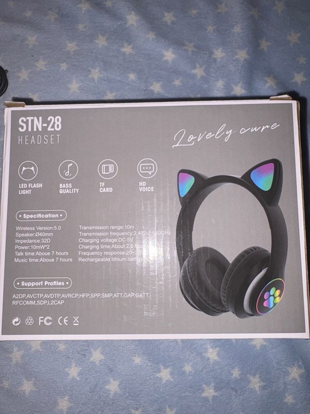 Auscultadores sem fios Cat Ears