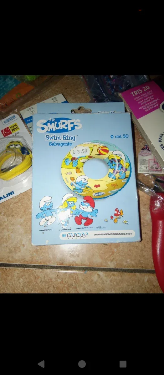 Salvagente Smurfs cm 50