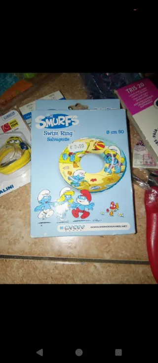 Salvagente Smurfs cm 50