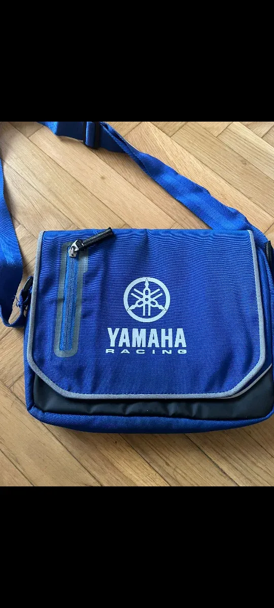 Bandolera Yamaha Racing Azul y Gris