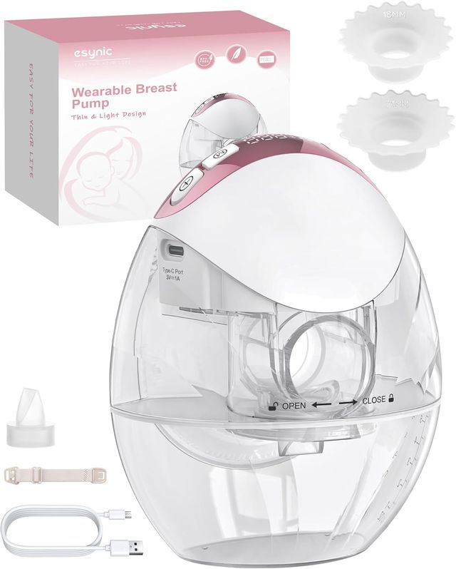 Sacaleches Eléctrico Manos Libres 4 Modos y 12 niv